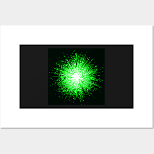 Pixel Firework No.65 Posters and Art